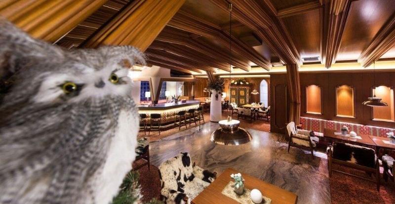 Alpen Hotel Corona Vigo di Fassa Bagian luar foto
