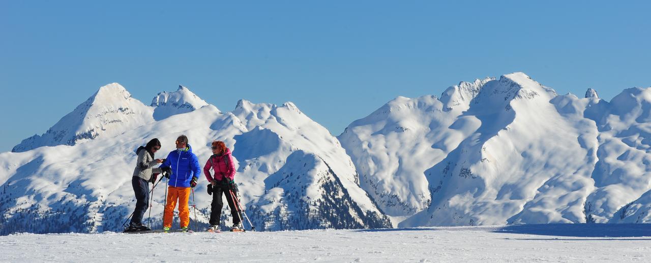Alpen Hotel Corona Vigo di Fassa Bagian luar foto